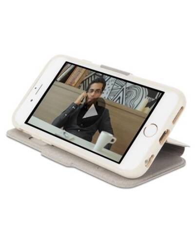 Etui z klapką dotykową do iPhone 6/6s Moshi Sense Cover - białe - zdjęcie 5