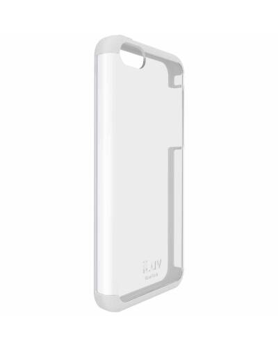 Etui do iPhone 5C iLuv Vyneer Dual Material - białe - zdjęcie 1