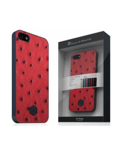 Etui do iPhone 5/5s/SE SLG Design D3 IOL - Czerwone - zdjęcie 1