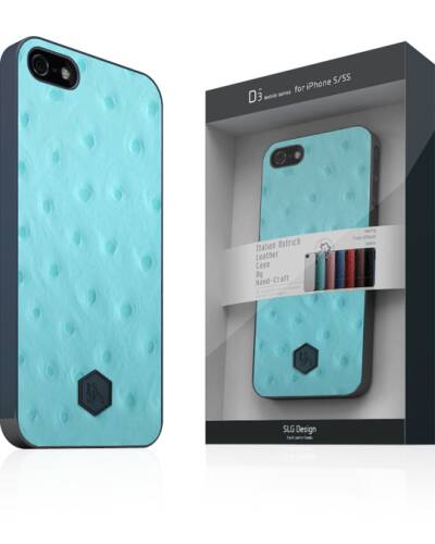 SLGDesign D3 IOL - etui do iPhone SE/5/5S Miętowe - zdjęcie 1