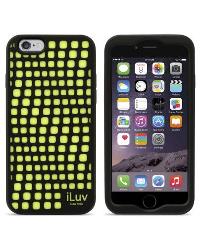 Etui do iPhone 6/6s iLuv Aurora Wave - czarne  - zdjęcie 1