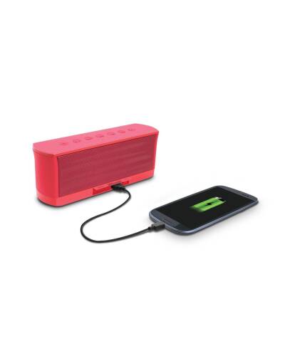 Głośnik Bluetooth iLuv MobiOut - czerwony  - zdjęcie 1