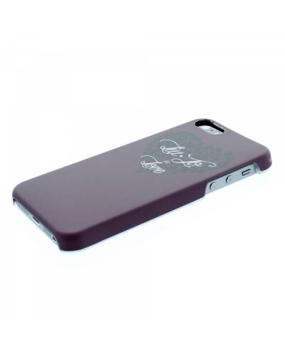 Etui do iPhone SE/ 5/5S Liu Jo Heart  Hardcase - różowe - zdjęcie 3