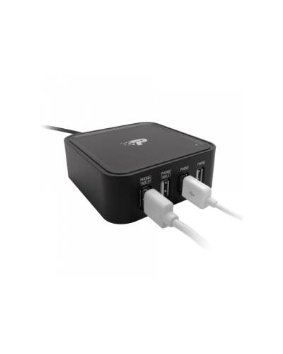 Ładowarka Patriot 4-Porty USB Mini Charger Czarna - zdjęcie 2