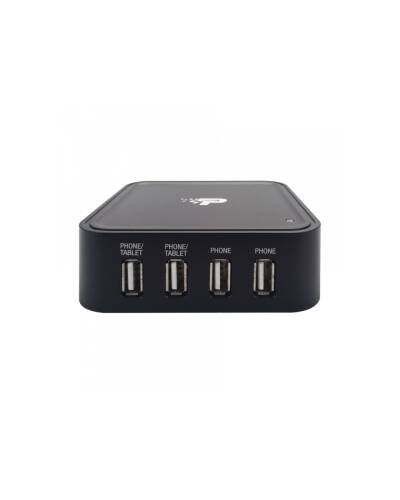 Ładowarka Patriot 4-Porty USB Mini Charger Czarna - zdjęcie 1