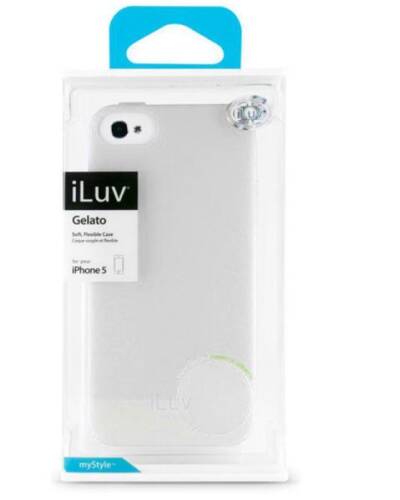 Etui do iPhone 5/SE iLuv etui Gelato, Soft, Flexi-Case - White - zdjęcie 1