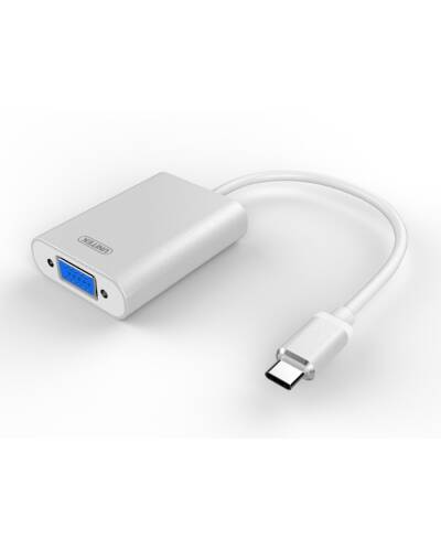 Przejściówka UNITEK z USB-C do VGA Y-6308 - zdjęcie 1