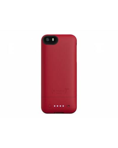 Etui z baterią 1500mAh do iPhone 5/5S/SE Mophie Juice Pack Helium - czerwone - zdjęcie 2