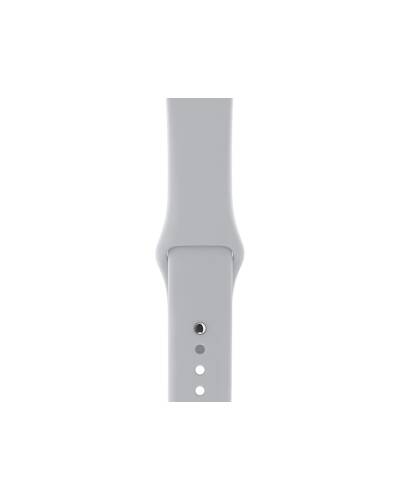 Apple Watch S3 42mm Srebrny z paskiem w kolorze białym - zdjęcie 3