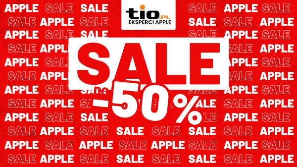 SALE do - 50%  na produkty APPLE i marek Premium