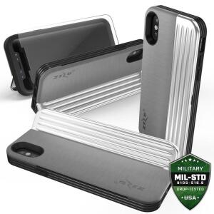 TiO.pl Eksperci Apple: Etui do iPhone X/Xs Zizo Retro Series - szaro-czarne
