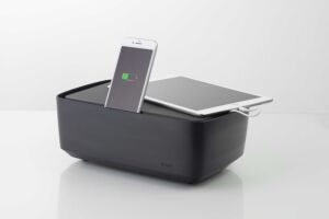 TiO.pl Eksperci Apple: Organizer kabli KMP Protective Box EU - czarny