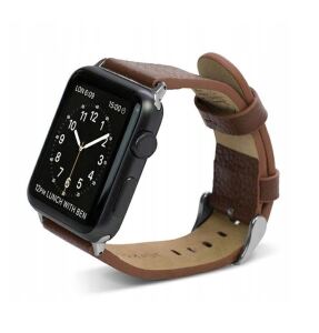 TiO.pl Eksperci Apple: Pasek do Apple Watch 45/49 mm X-doria Lux Band - brązowy