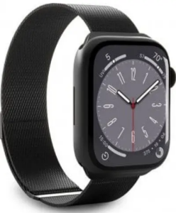 TiO.pl Eksperci Apple: Pasek do Apple Watch 38/40/41/42mm Puro Milanese Magnetic Band - czarny