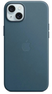 TiO.pl Eksperci Apple: Apple Etui do iPhone 15 Plus FineWoven MagSafe - Pacific Blue