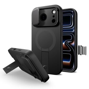 TiO.pl Eksperci Apple: Etui do iPhone 17 Pro Max Tech-Protect Kevlar Aura MagSafe black