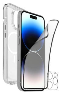 TiO.pl Eksperci Apple: Etui do iPhone 15 Pro PURO + folia ochronna