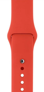 TiO.pl Eksperci Apple: Apple Pasek 41 silikonowy w kolorze pomarańczy S/M/L