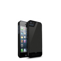 Etui do iPhone 5/5S/SE Maserati Collection Calandra C - czarne