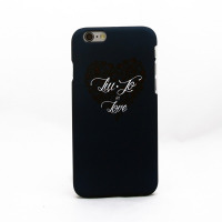 Etui do iPhone 6/6s Liu Jo Blue Heart Hard Case - czarne