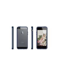 Etui do iPhone 5/5S/SE Elago S5 Bumper Jeans Indigo - niebieskie