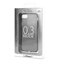 Etui do iPhone 7/8 Plus PURO 0.3 Nude - czarno przezroczyste