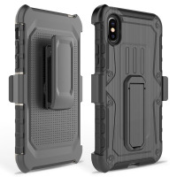 Etui do iPhone X/Xs Zizo Heavy Duty Armor Case - czarne