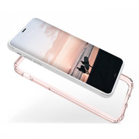 Etui do iPhone X/Xs Zizo PC+TPU Case -  różowe