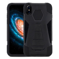 Etui iPhone X/Xs Zizo Dual Layered Hybrid Cover - czarne