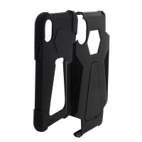 Etui iPhone X/Xs Zizo Dual Layered Hybrid Cover - czarne