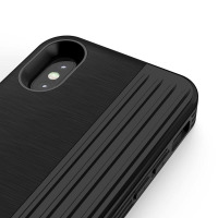 Etui do iPhone X/Xs Zizo Retro Series -  czarne
