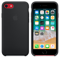 Etui do iPhone 7/8/SE 2020 Apple Silicone - czarne