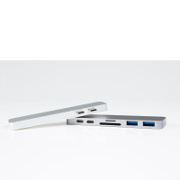 HyperDrive Thunderbolt do MacBook Pro 3 USB-C Hub  - szary 