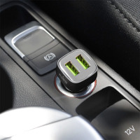 Ładowarka samochodowa RO Mini Car Fast Charger - czarna 