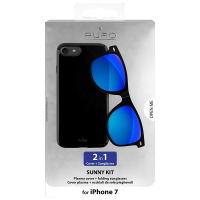 Etui do iPhone 7/8/SE 2020 PURO Sunny Kit - czarne