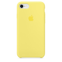 Etui iPhone 7/8 Apple Silicone Case - żółte