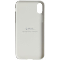 Etui do iPhone X Krusell Sandby Cover - piaskowe