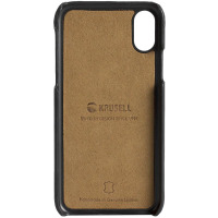 Etui do iPhone X Krusell Sunne Cover - czarne