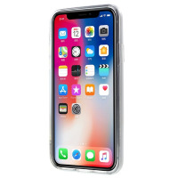 Etui do iPhone X Mercury Dream Bumper - srebrne