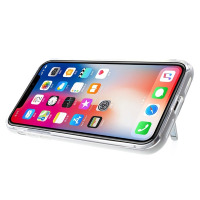 Etui do iPhone X Mercury Dream Bumper - srebrne