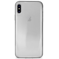 Etui do iPhone X PURO 0.3 Nude - przezroczysty
