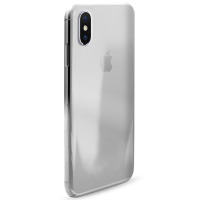 Etui do iPhone X PURO 0.3 Nude - przezroczysty