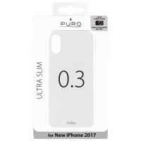 Etui do iPhone X PURO Ultra Slim - przezroczyste 