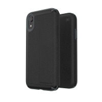Etui iPhone XR z kieszenią na karty Speck Presidio Folio - czarne