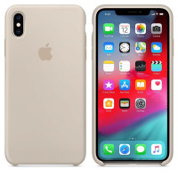 Etui do iPhone X/Xs Apple Silicone - piaskowiec