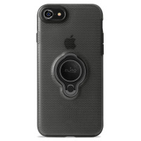Etui do iPhone 7/8/SE 2020 PURO Magnet Ring Cover - czarne 