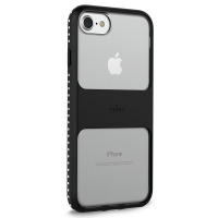 Etui do iPhone 6/6s/7/8/SE 2020 PURO Impact Pro Magnet Shield - czarne 