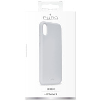 Etui do iPhone XR Puro Icon Cover - niebieski jasny