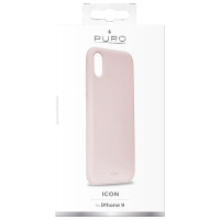 Etui do iPhone XR Puro Icon Cover - różowe