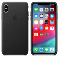 Etui do iPhone Xs Max Apple Silicone - czarne